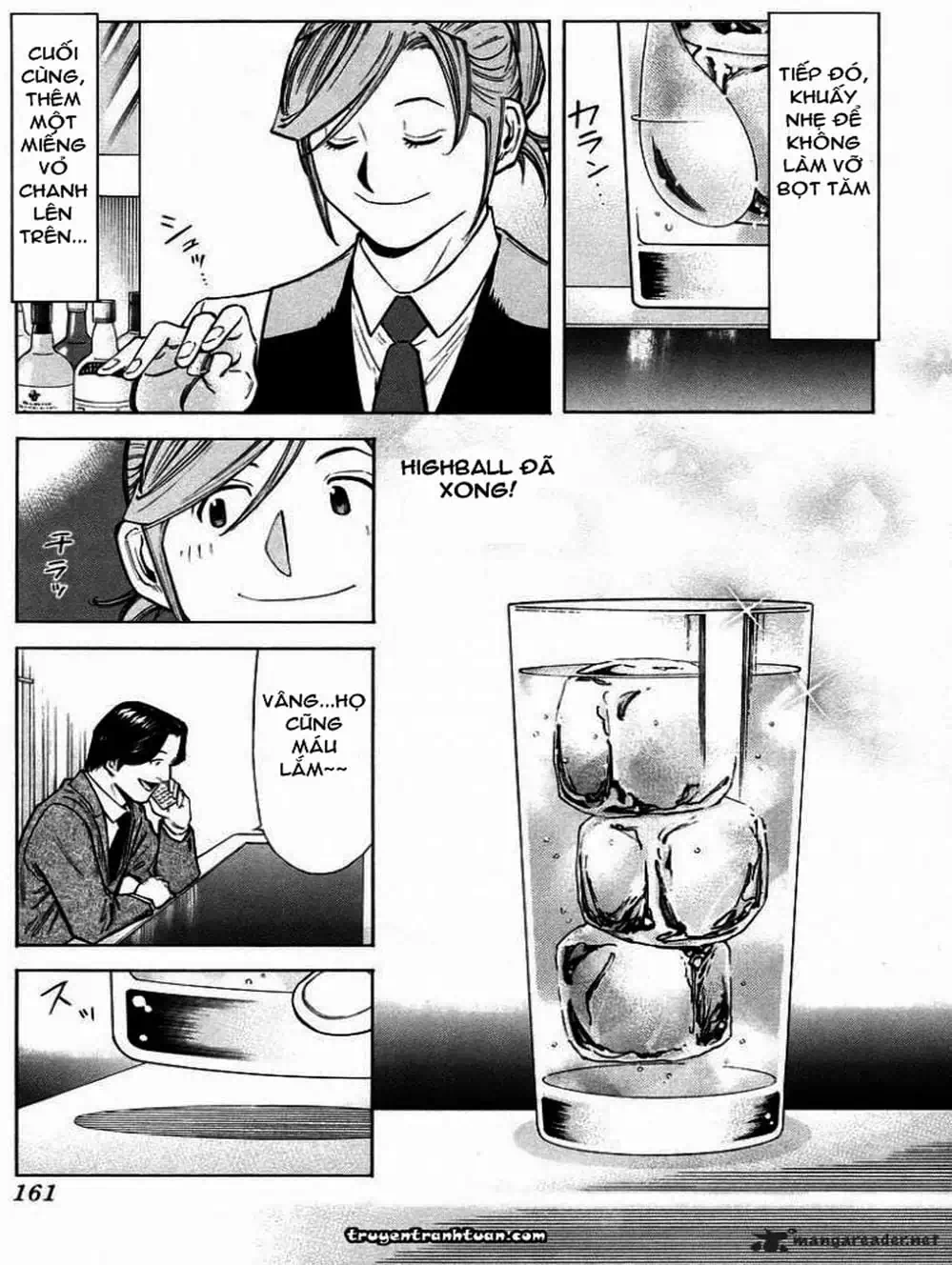 Truyện Tranh Bartender - Người Pha Chế Rượu trang 3
