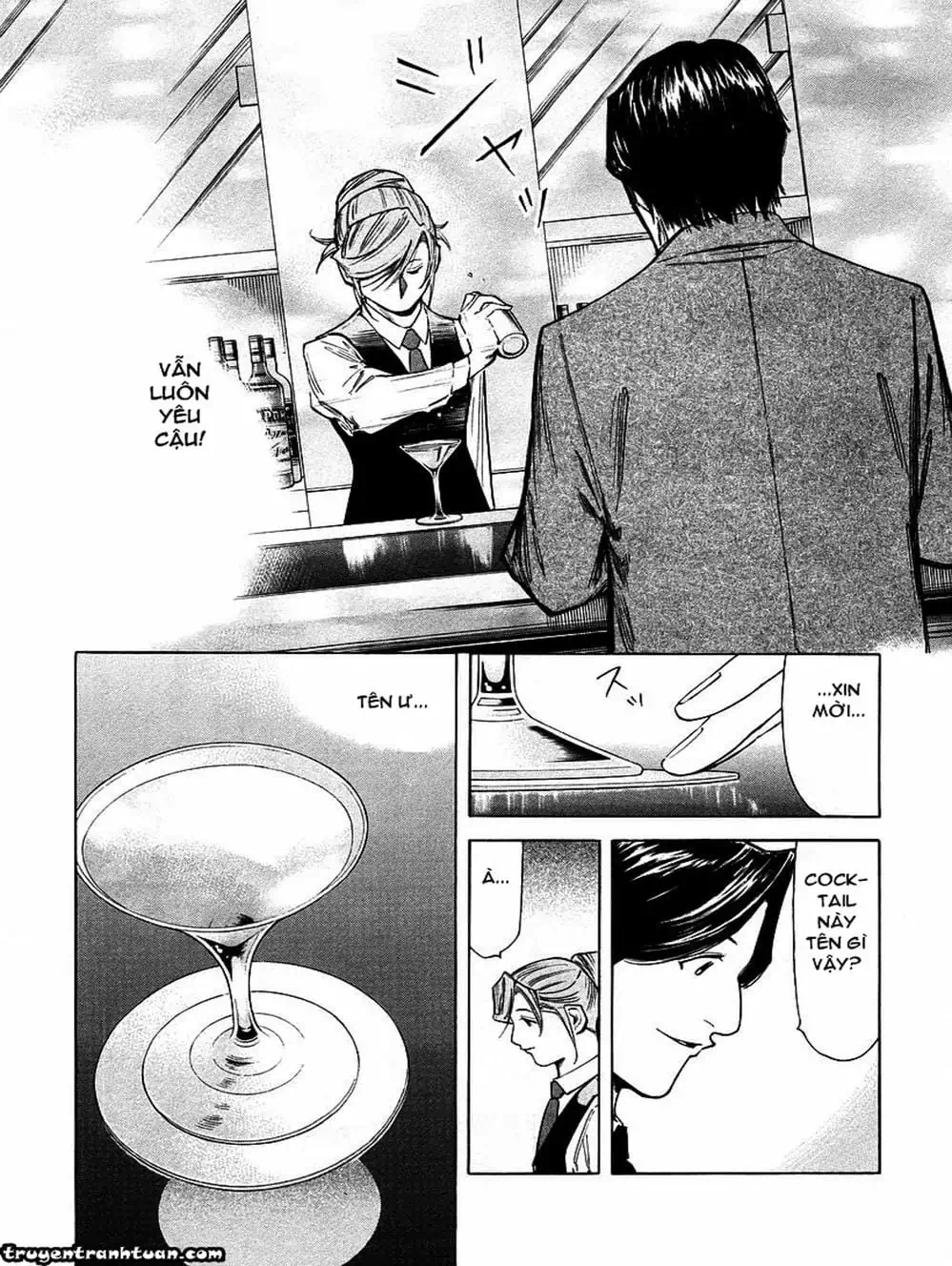 Truyện Tranh Bartender - Người Pha Chế Rượu trang 3