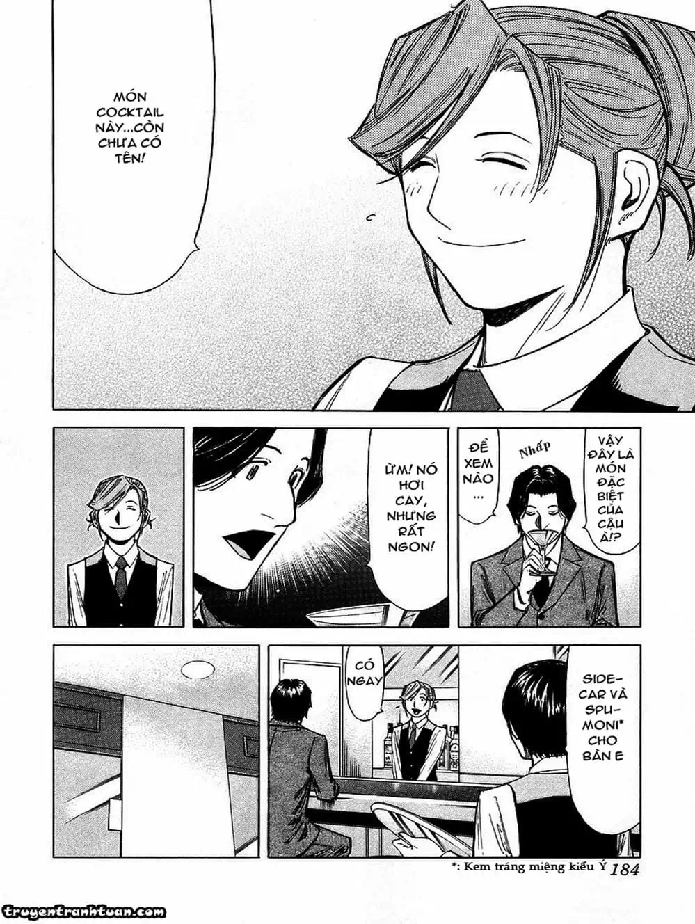 Truyện Tranh Bartender - Người Pha Chế Rượu trang 3