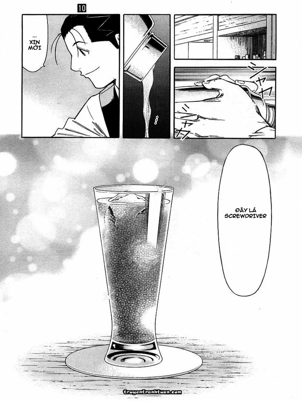 Truyện Tranh Bartender - Người Pha Chế Rượu trang 3