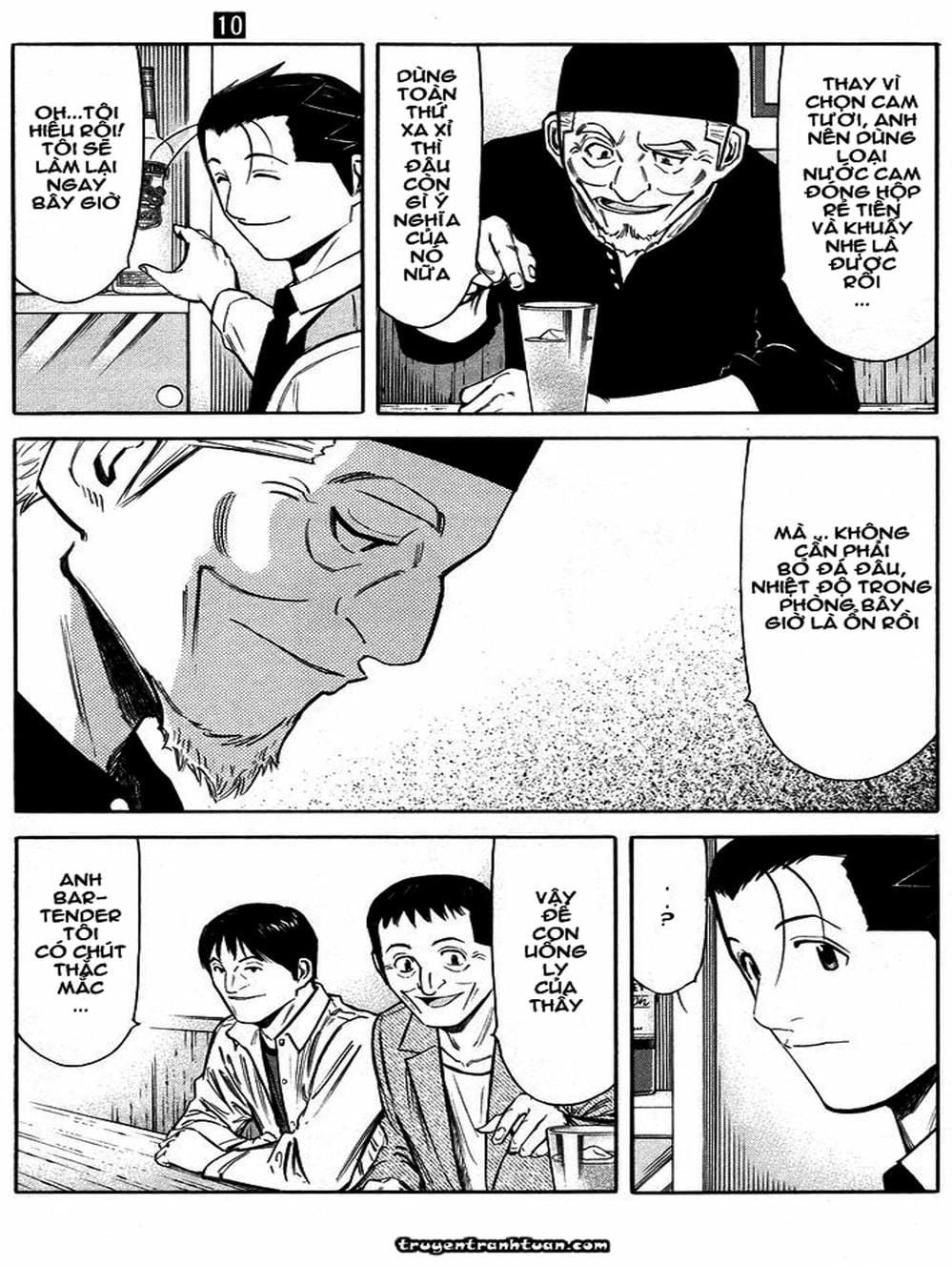 Truyện Tranh Bartender - Người Pha Chế Rượu trang 3