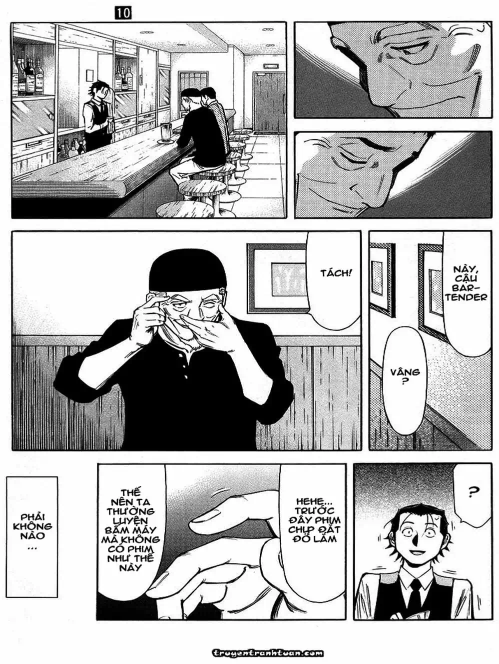 Truyện Tranh Bartender - Người Pha Chế Rượu trang 3