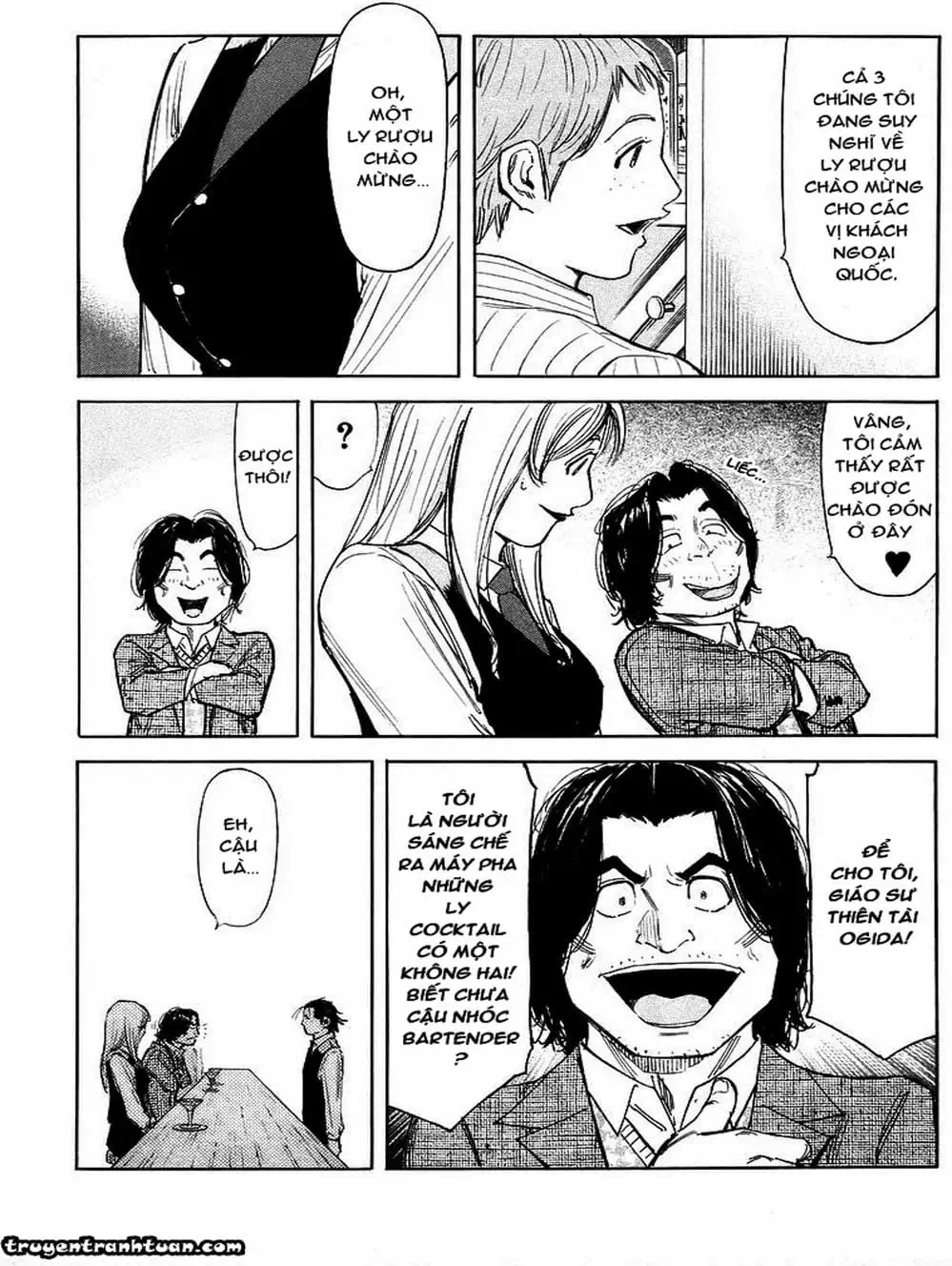 Truyện Tranh Bartender - Người Pha Chế Rượu trang 3
