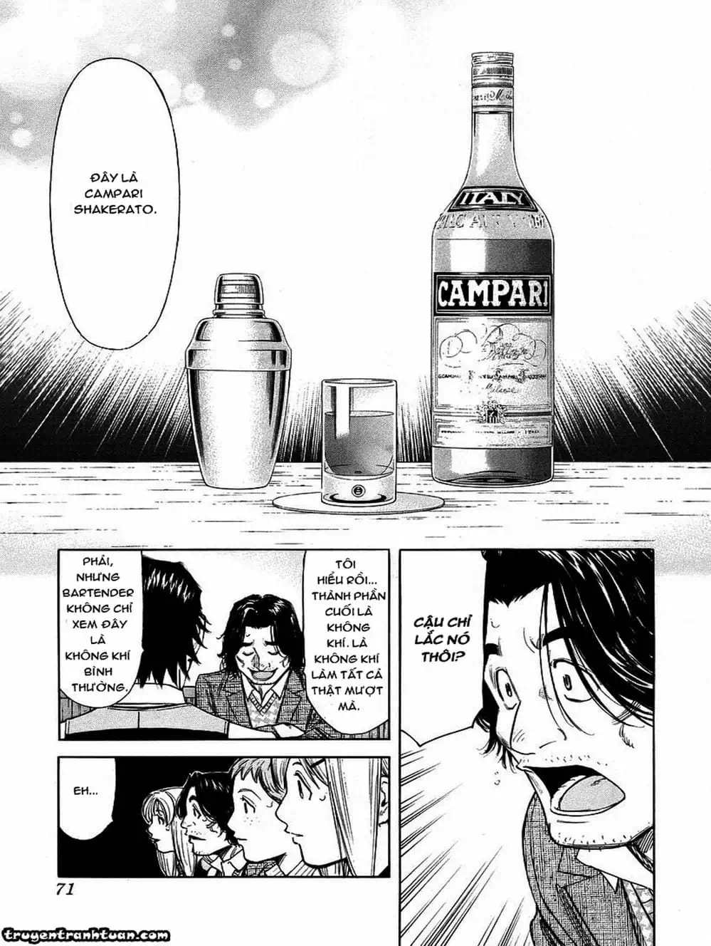 Truyện Tranh Bartender - Người Pha Chế Rượu trang 3
