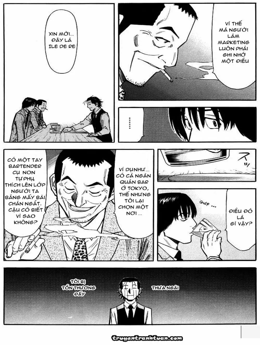 Truyện Tranh Bartender - Người Pha Chế Rượu trang 3
