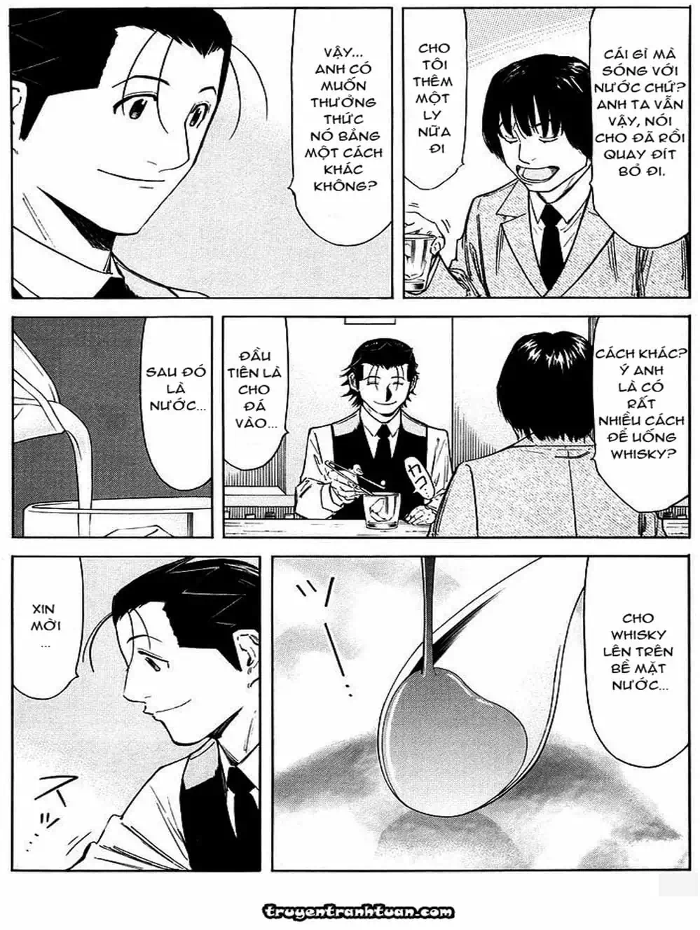 Truyện Tranh Bartender - Người Pha Chế Rượu trang 3