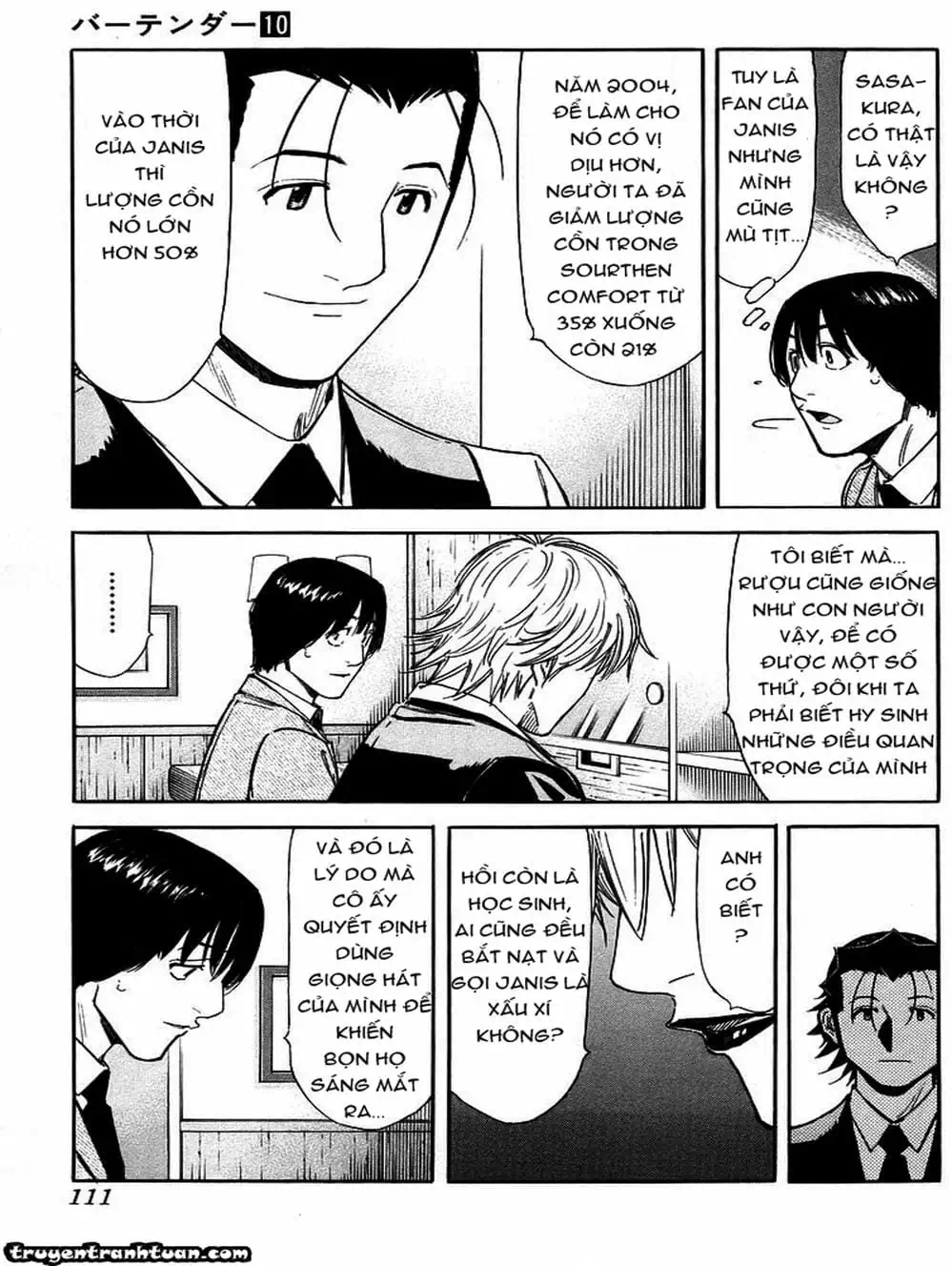 Truyện Tranh Bartender - Người Pha Chế Rượu trang 3