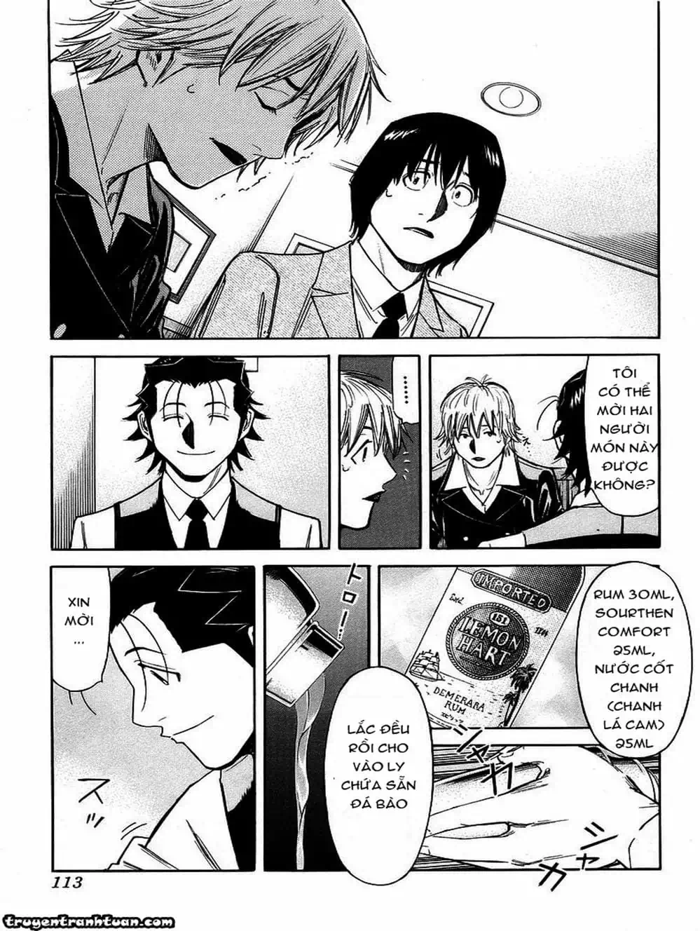 Truyện Tranh Bartender - Người Pha Chế Rượu trang 3