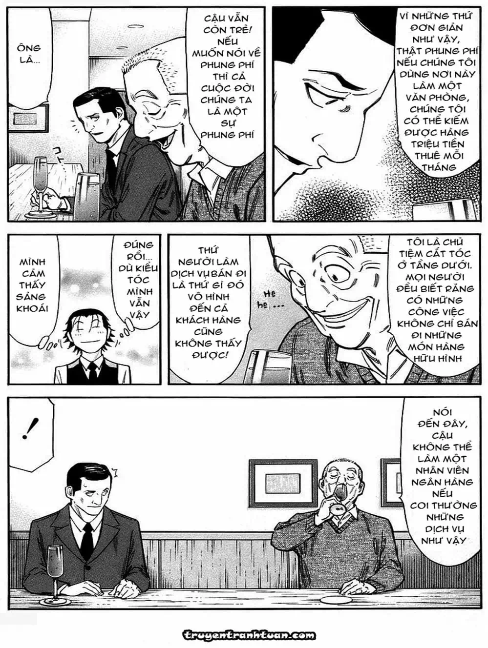 Truyện Tranh Bartender - Người Pha Chế Rượu trang 3