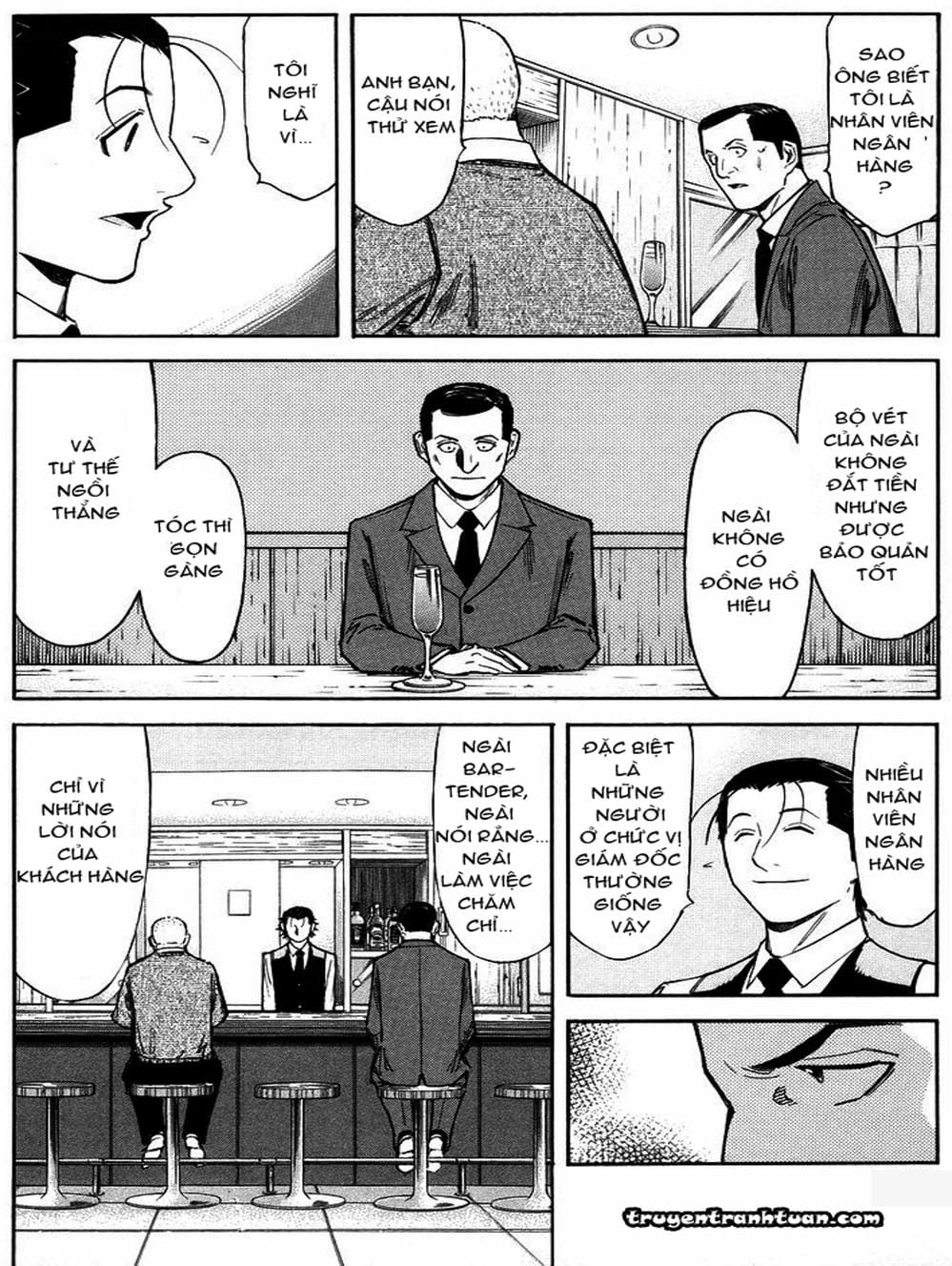 Truyện Tranh Bartender - Người Pha Chế Rượu trang 3