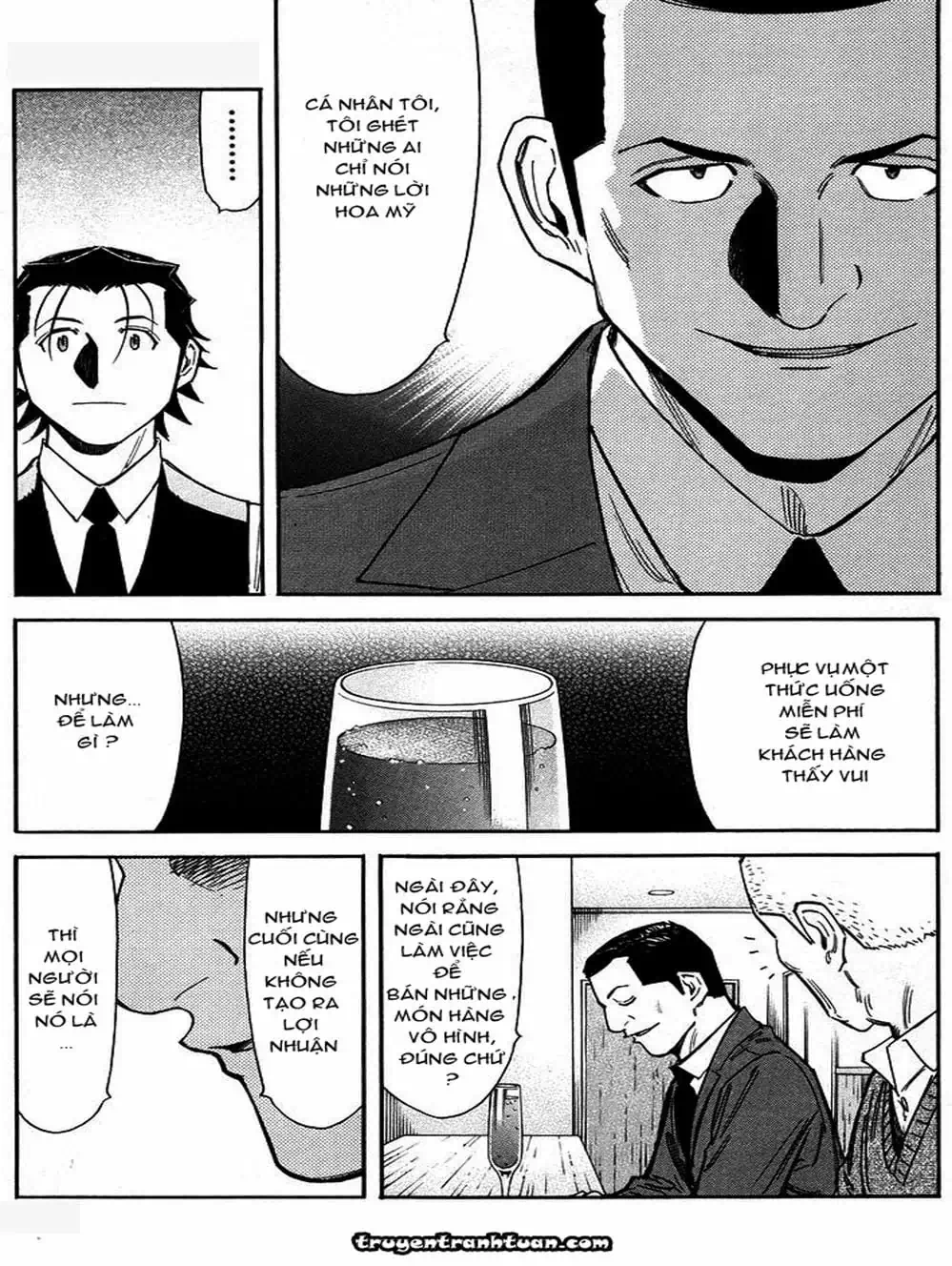Truyện Tranh Bartender - Người Pha Chế Rượu trang 3