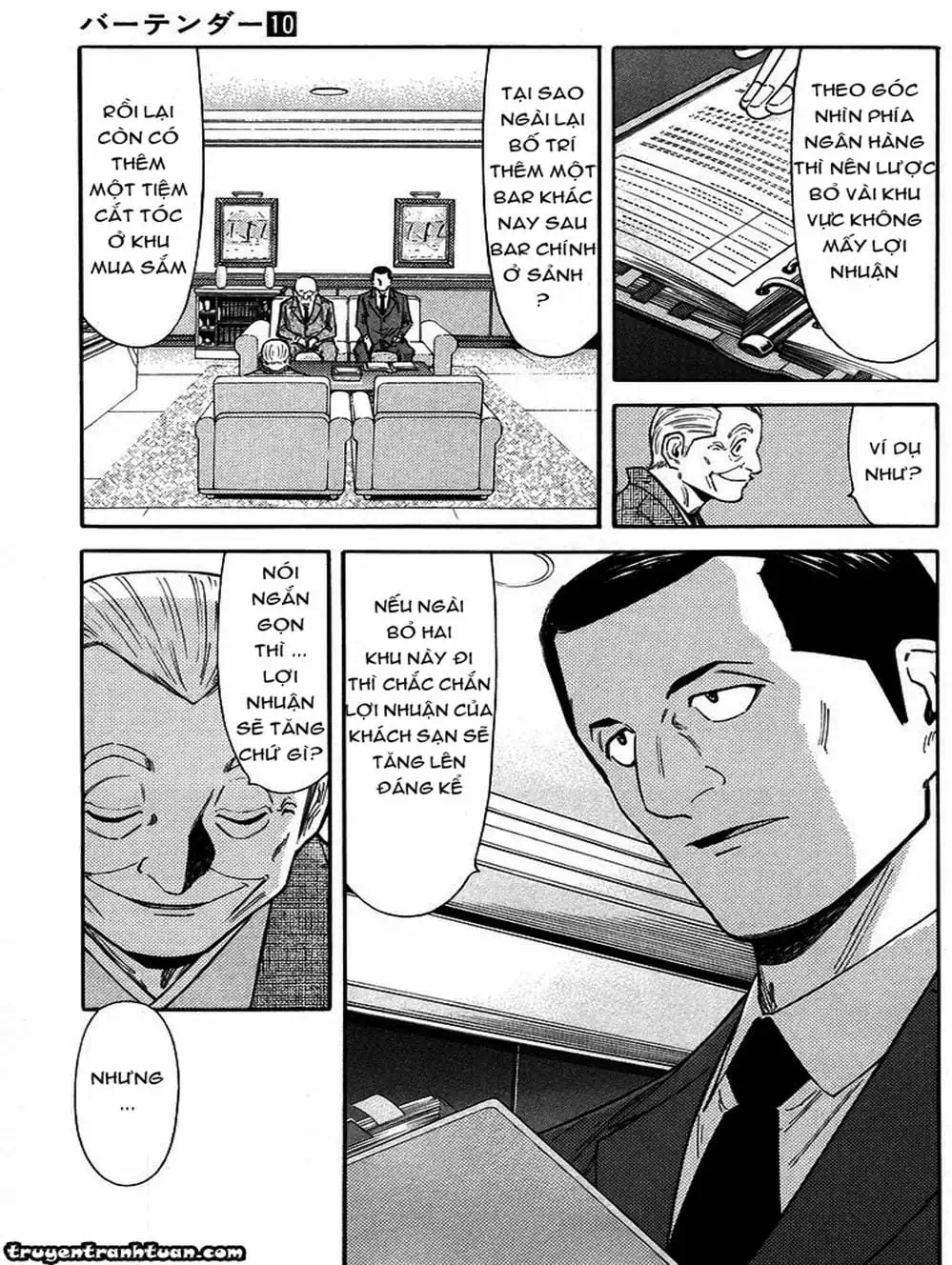 Truyện Tranh Bartender - Người Pha Chế Rượu trang 3