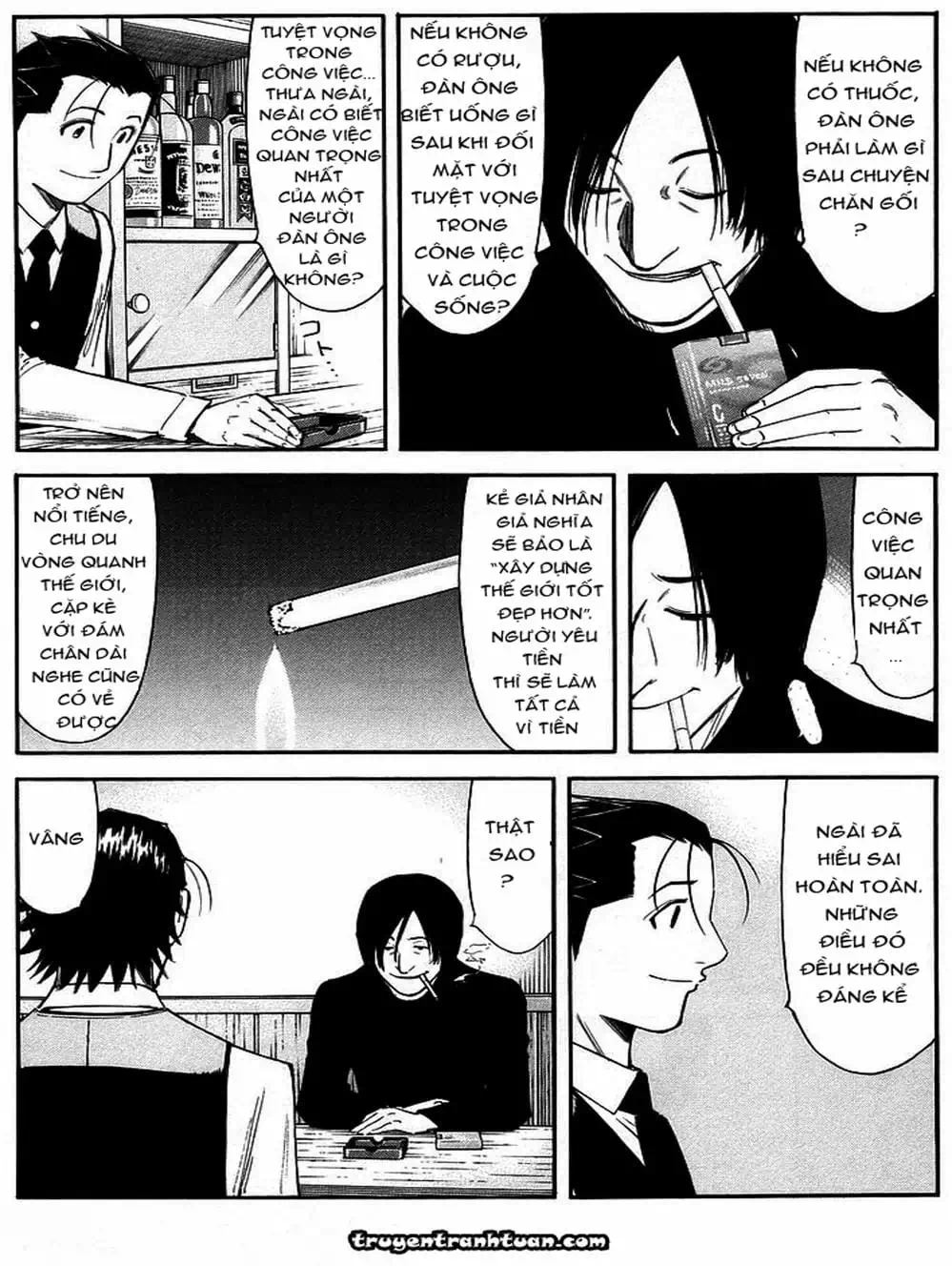 Truyện Tranh Bartender - Người Pha Chế Rượu trang 3