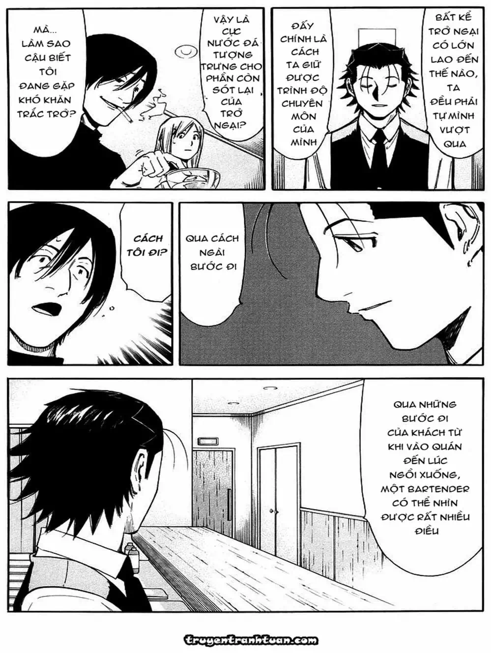 Truyện Tranh Bartender - Người Pha Chế Rượu trang 3