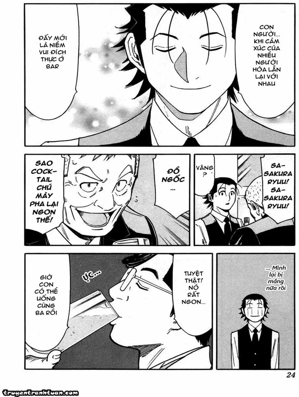 Truyện Tranh Bartender - Người Pha Chế Rượu trang 3