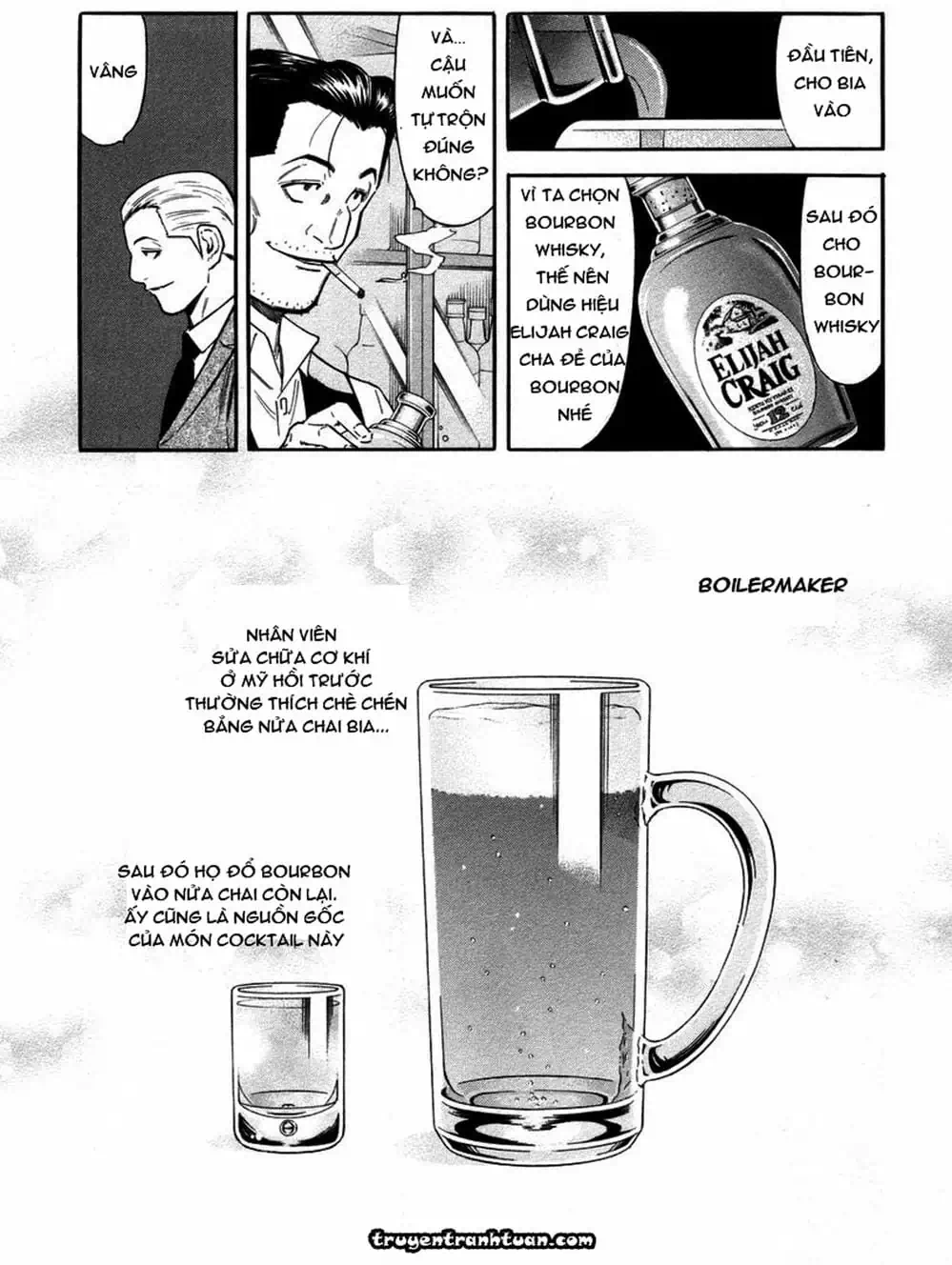 Truyện Tranh Bartender - Người Pha Chế Rượu trang 3