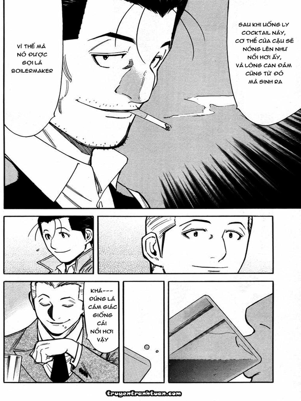 Truyện Tranh Bartender - Người Pha Chế Rượu trang 3