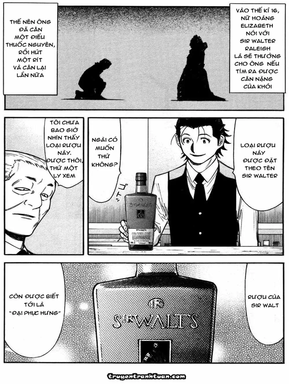 Truyện Tranh Bartender - Người Pha Chế Rượu trang 3