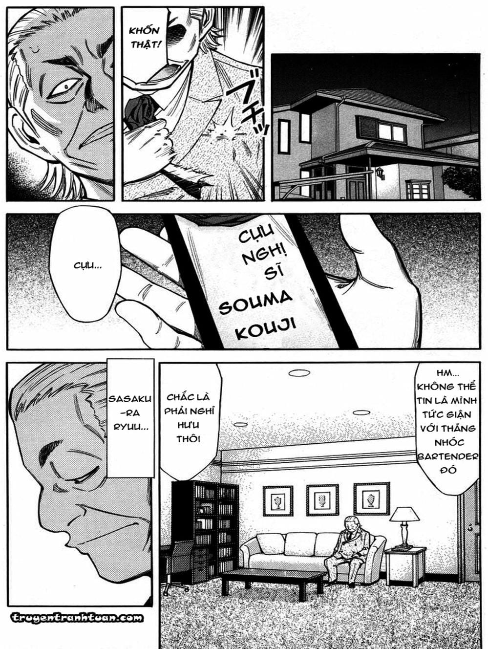 Truyện Tranh Bartender - Người Pha Chế Rượu trang 3