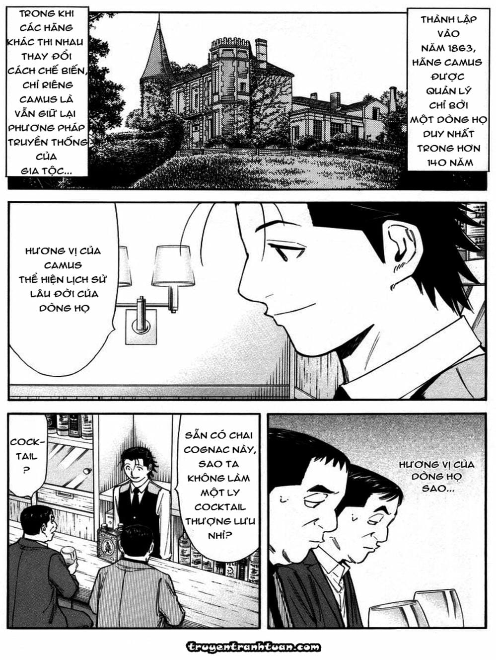 Truyện Tranh Bartender - Người Pha Chế Rượu trang 3