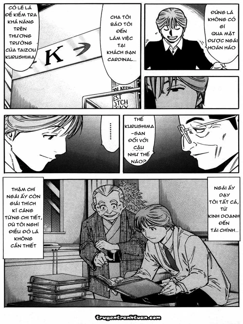 Truyện Tranh Bartender - Người Pha Chế Rượu trang 3