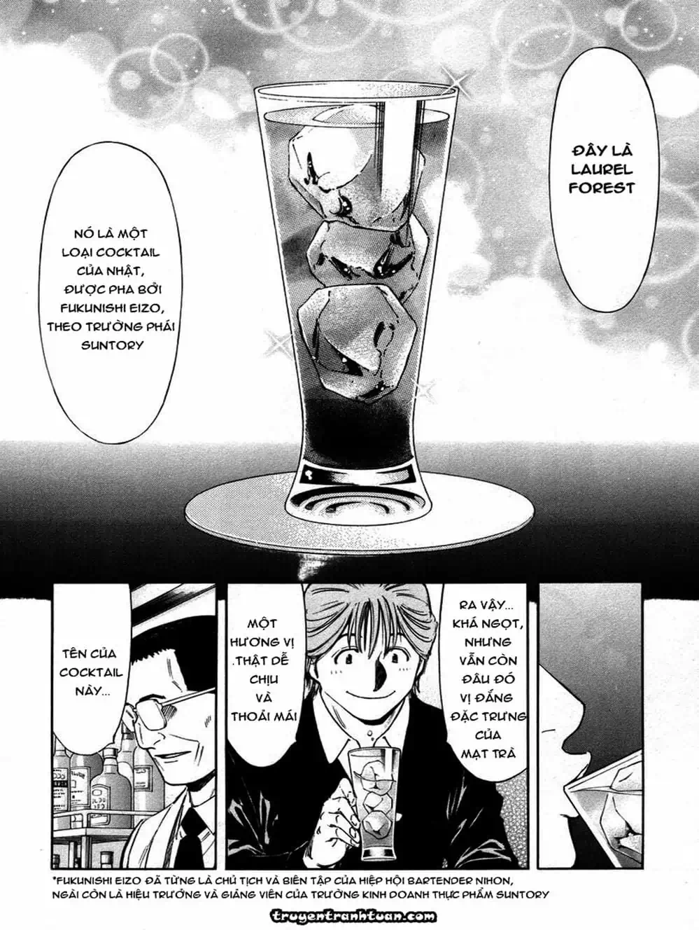 Truyện Tranh Bartender - Người Pha Chế Rượu trang 3