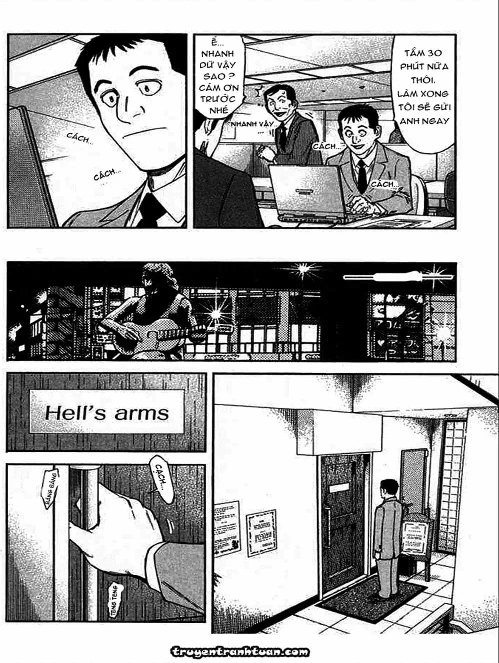 Truyện Tranh Bartender - Người Pha Chế Rượu trang 3