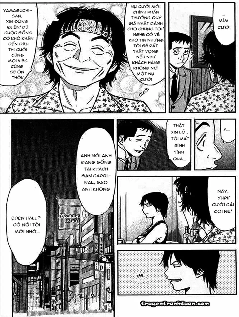 Truyện Tranh Bartender - Người Pha Chế Rượu trang 3