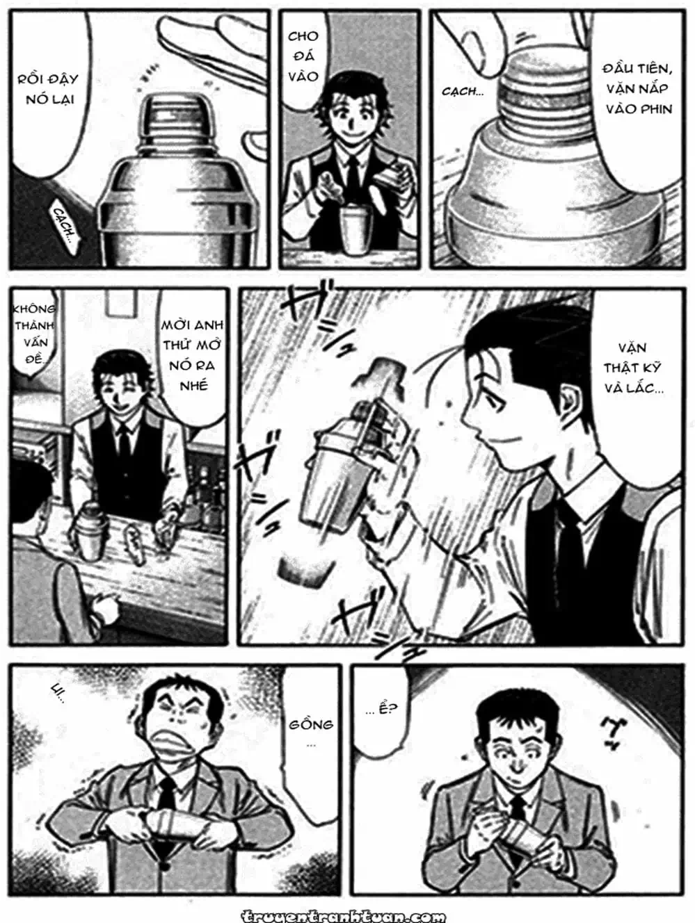 Truyện Tranh Bartender - Người Pha Chế Rượu trang 3