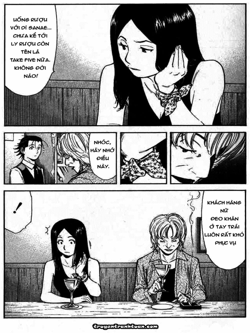 Truyện Tranh Bartender - Người Pha Chế Rượu trang 3