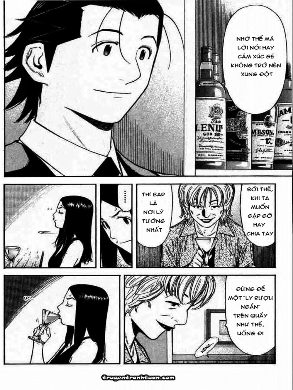 Truyện Tranh Bartender - Người Pha Chế Rượu trang 3