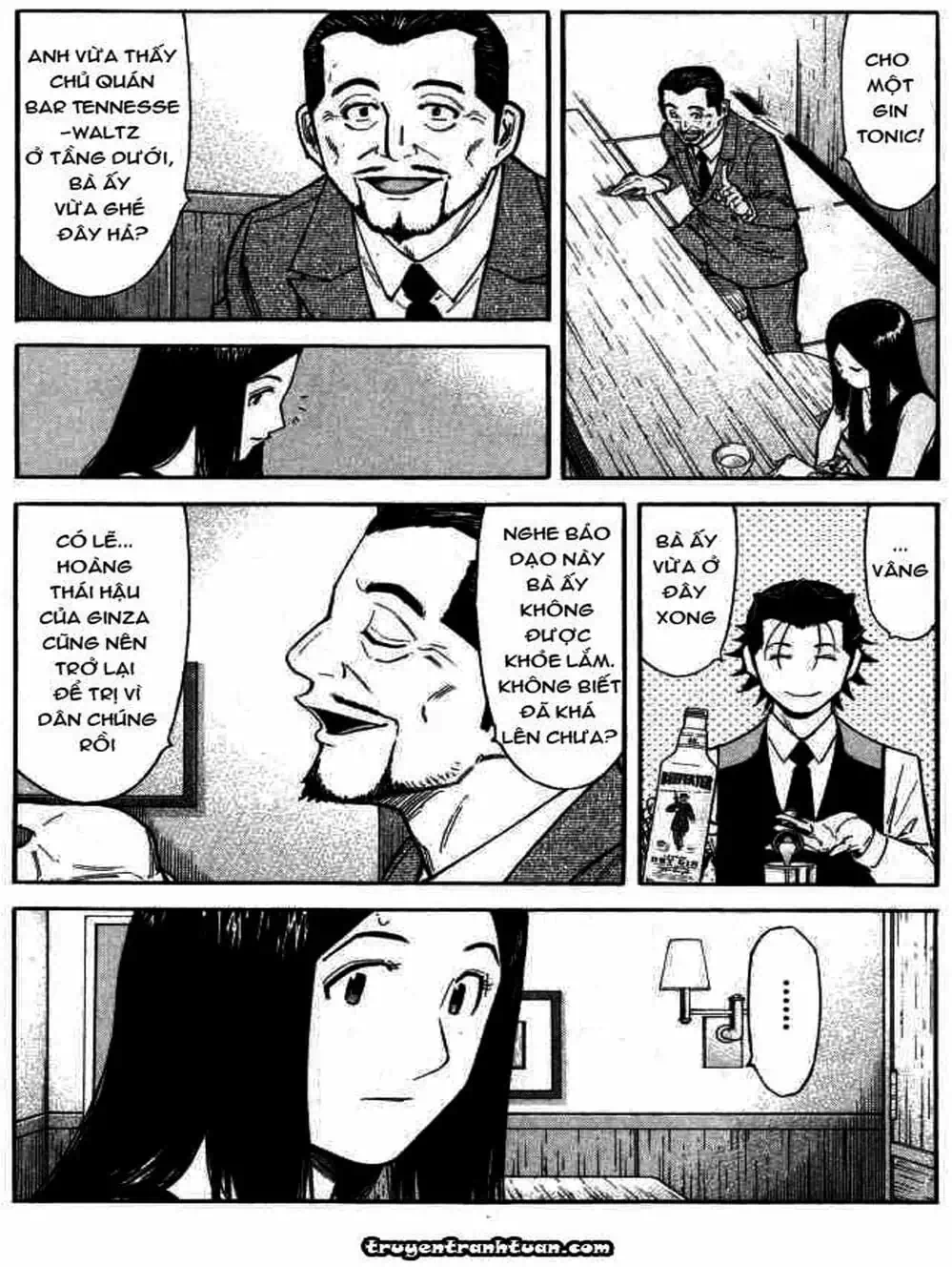 Truyện Tranh Bartender - Người Pha Chế Rượu trang 3
