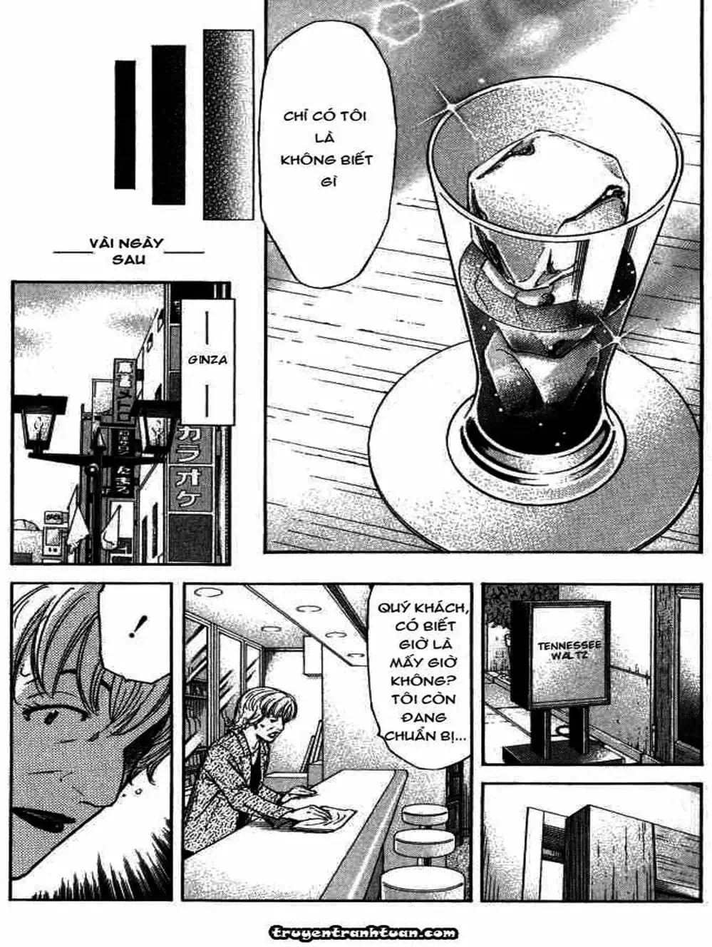Truyện Tranh Bartender - Người Pha Chế Rượu trang 3