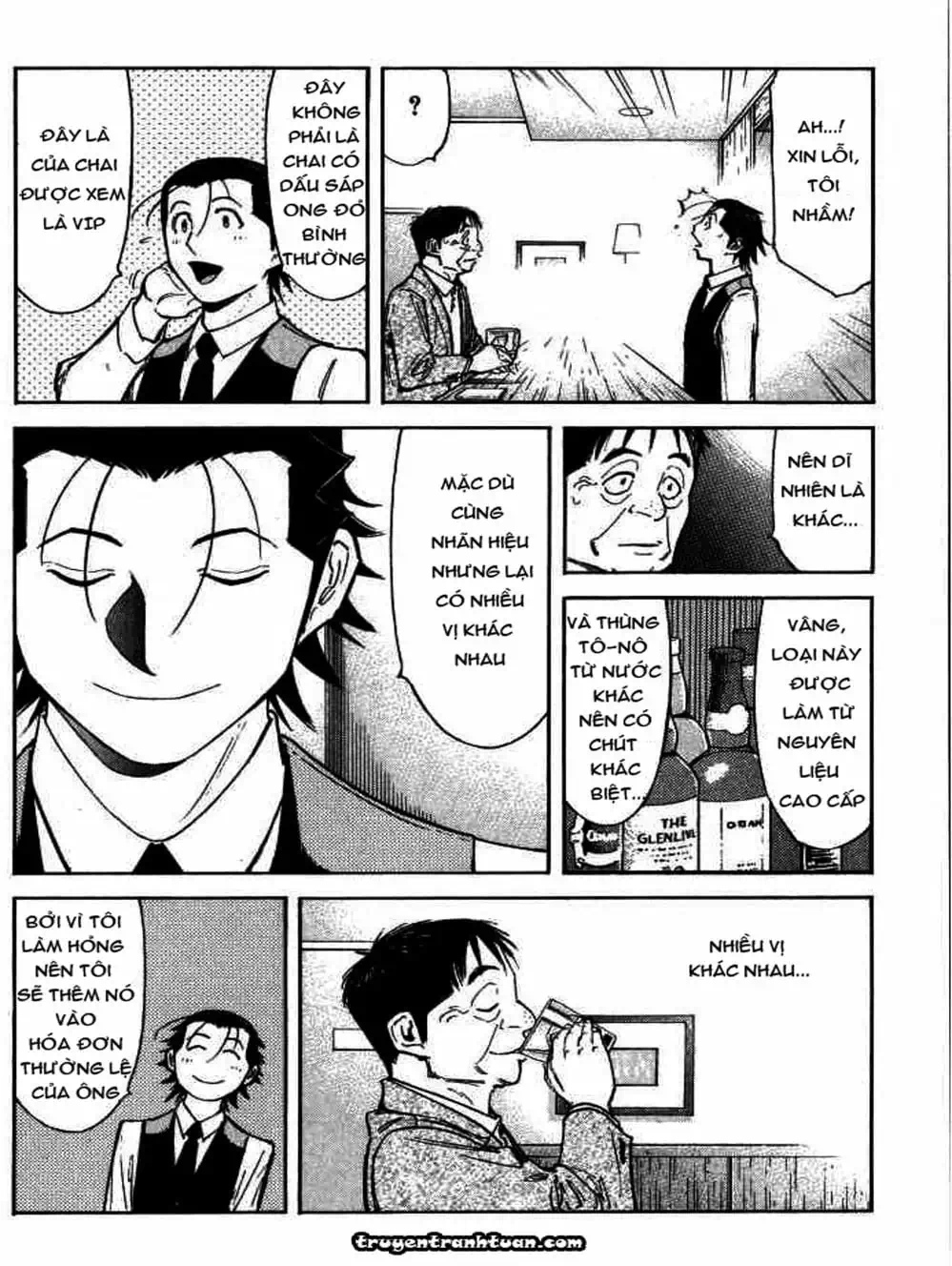 Truyện Tranh Bartender - Người Pha Chế Rượu trang 3