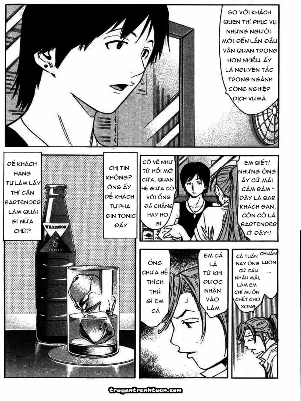 Truyện Tranh Bartender - Người Pha Chế Rượu trang 3