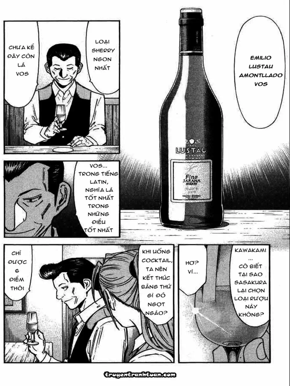Truyện Tranh Bartender - Người Pha Chế Rượu trang 3