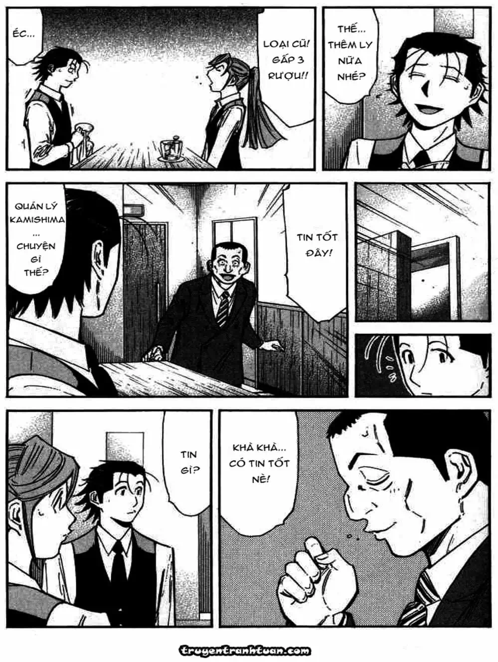 Truyện Tranh Bartender - Người Pha Chế Rượu trang 3