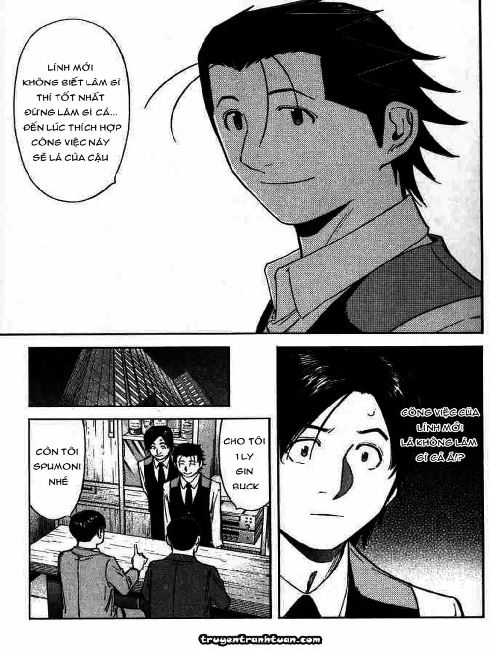 Truyện Tranh Bartender - Người Pha Chế Rượu trang 3
