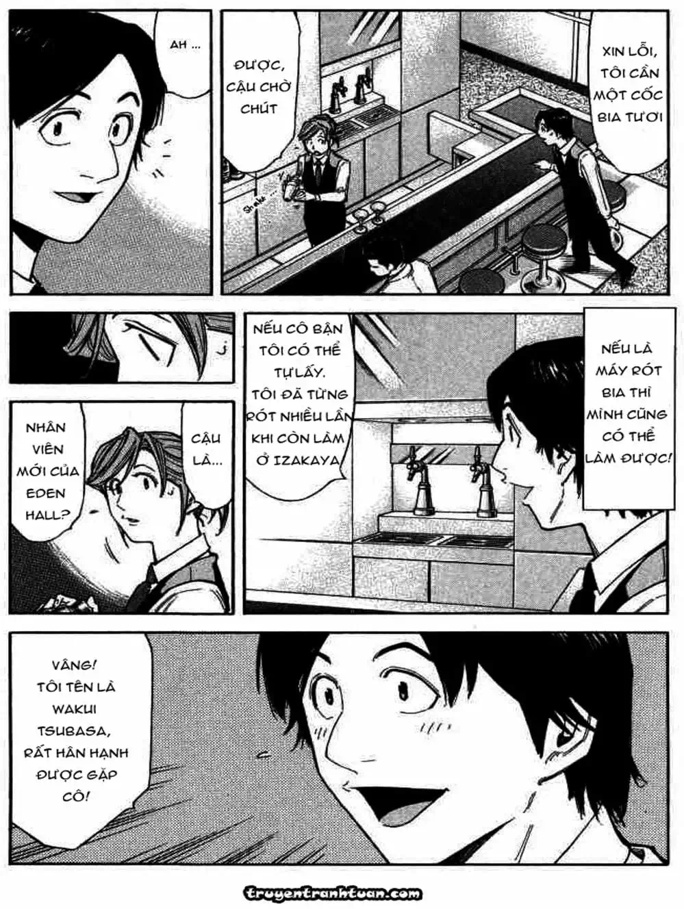 Truyện Tranh Bartender - Người Pha Chế Rượu trang 3