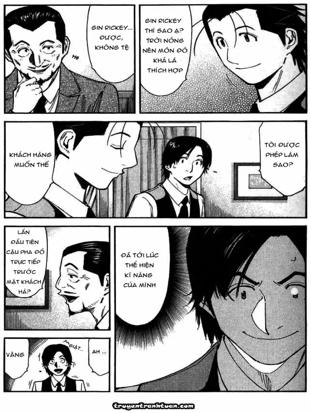 Truyện Tranh Bartender - Người Pha Chế Rượu trang 3