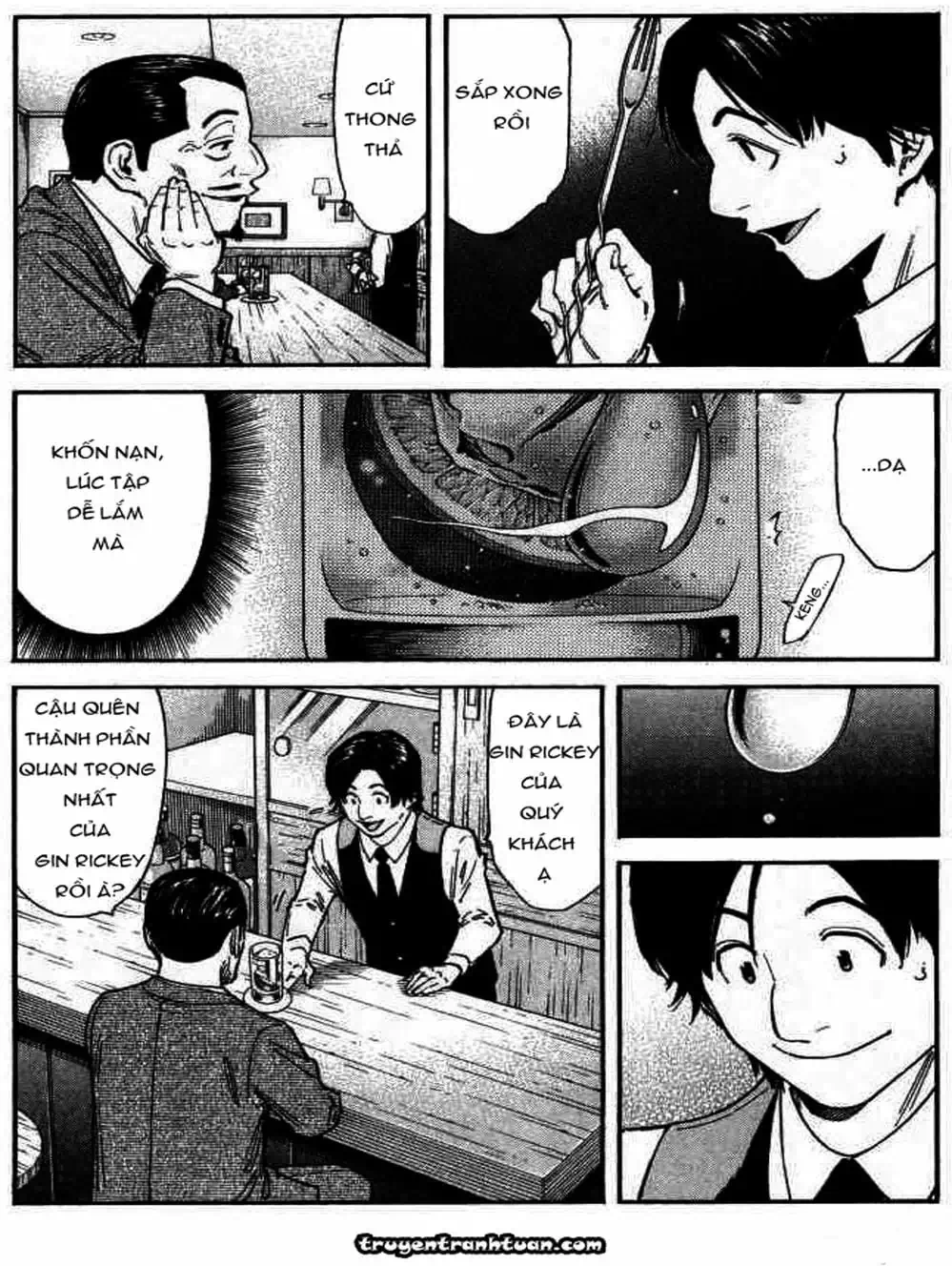 Truyện Tranh Bartender - Người Pha Chế Rượu trang 3