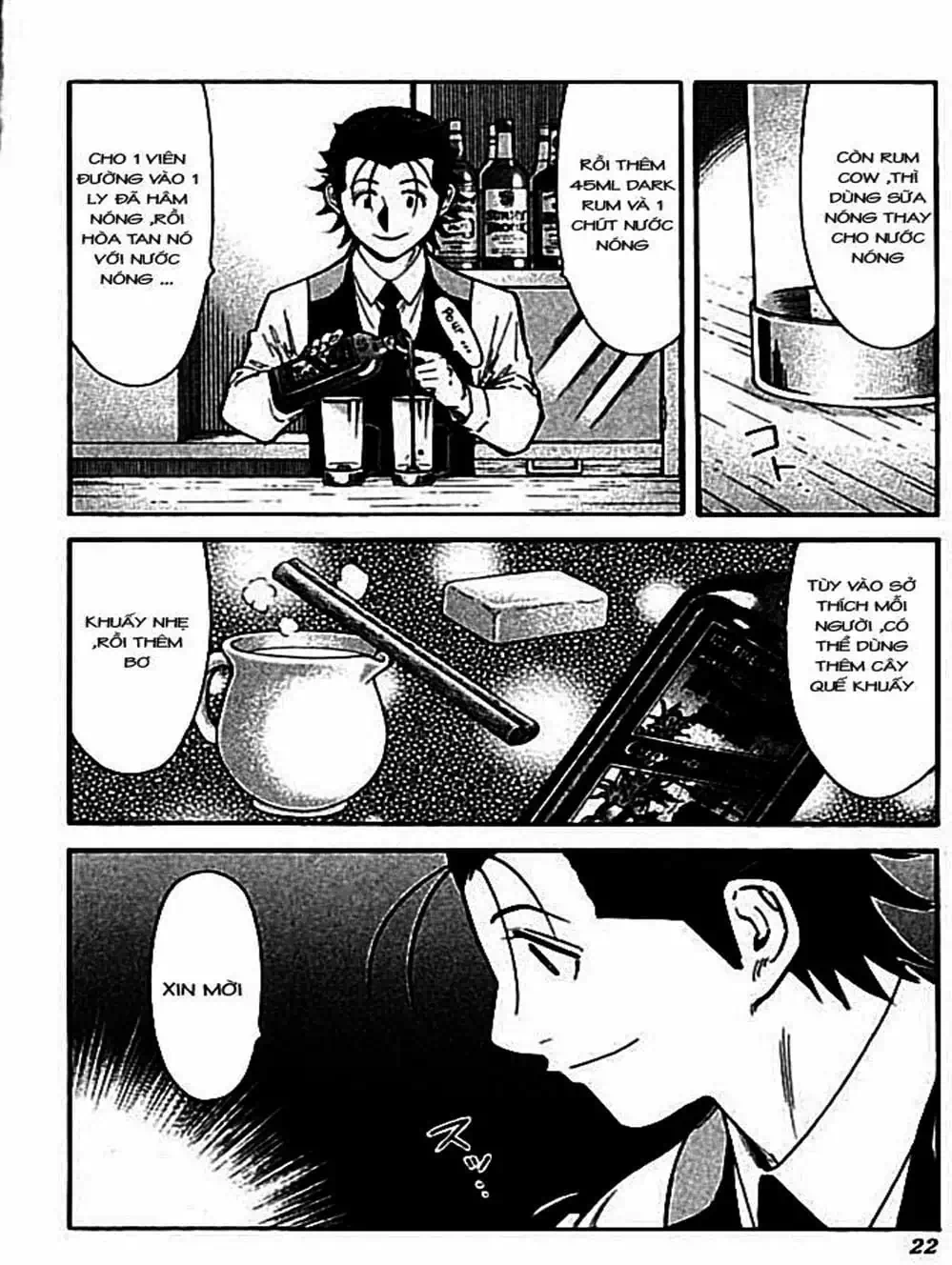 Truyện Tranh Bartender - Người Pha Chế Rượu trang 3