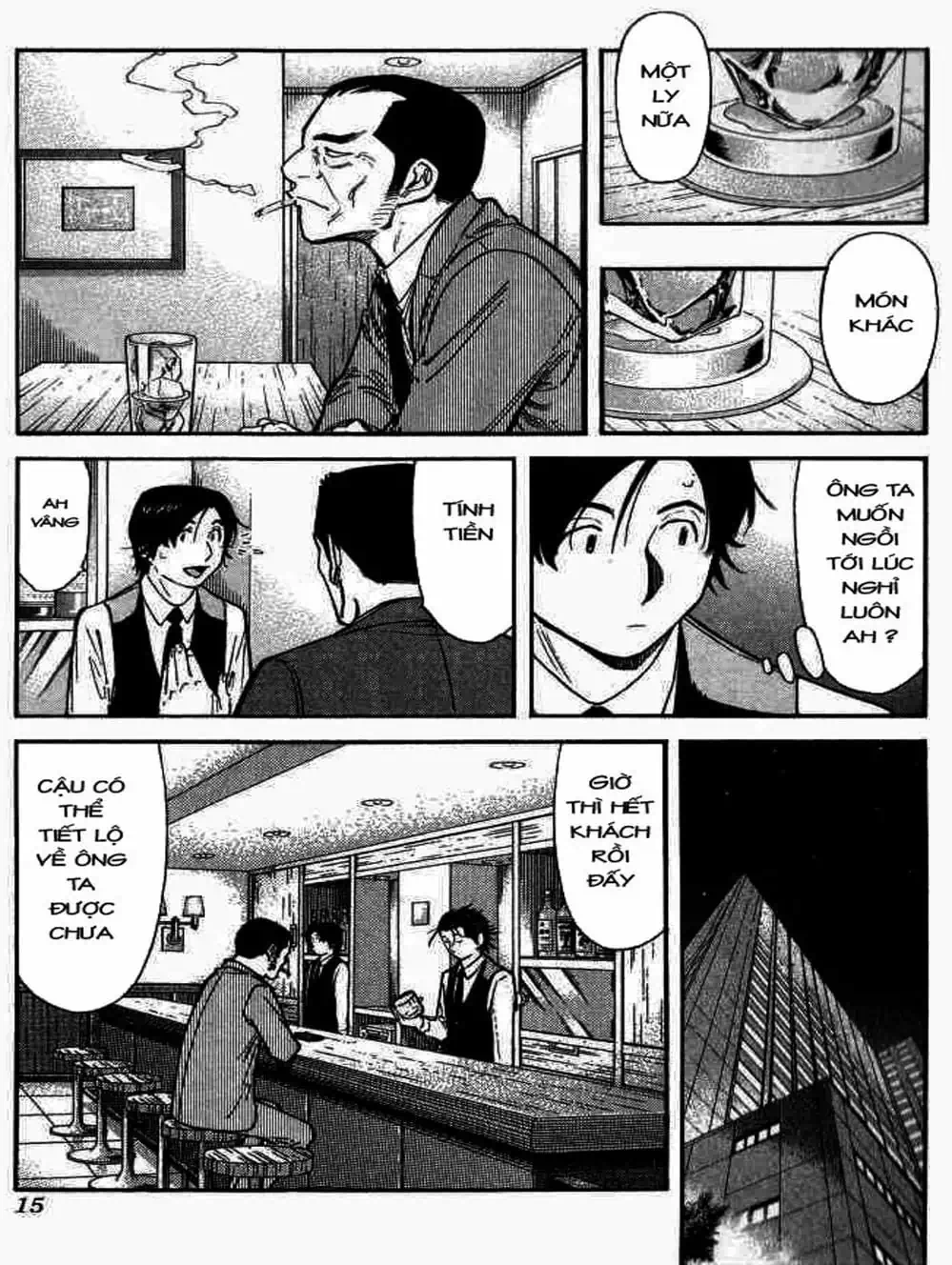 Truyện Tranh Bartender - Người Pha Chế Rượu trang 3
