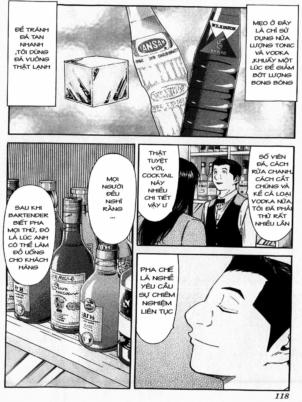 Truyện Tranh Bartender - Người Pha Chế Rượu trang 3
