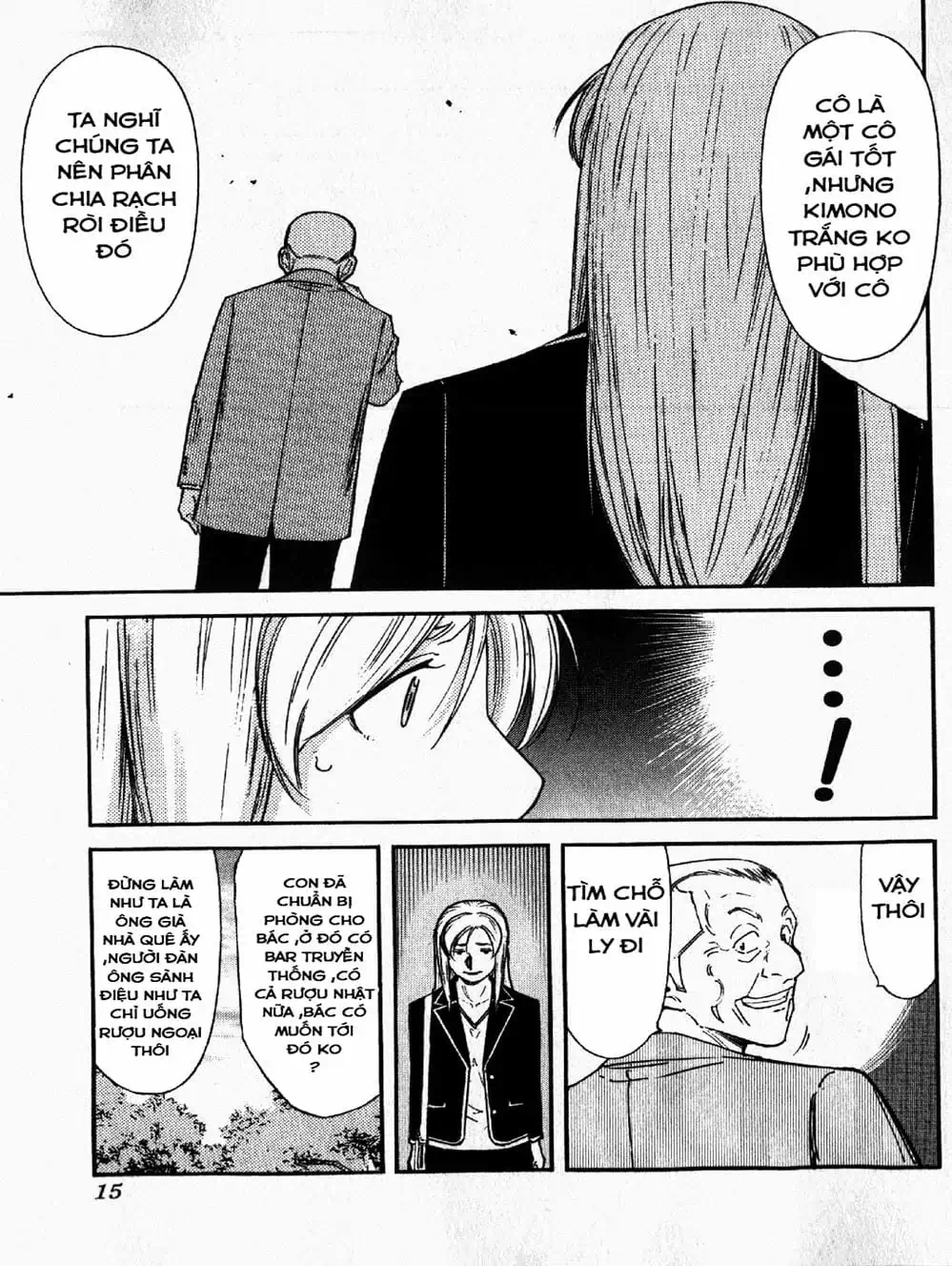 Truyện Tranh Bartender - Người Pha Chế Rượu trang 3