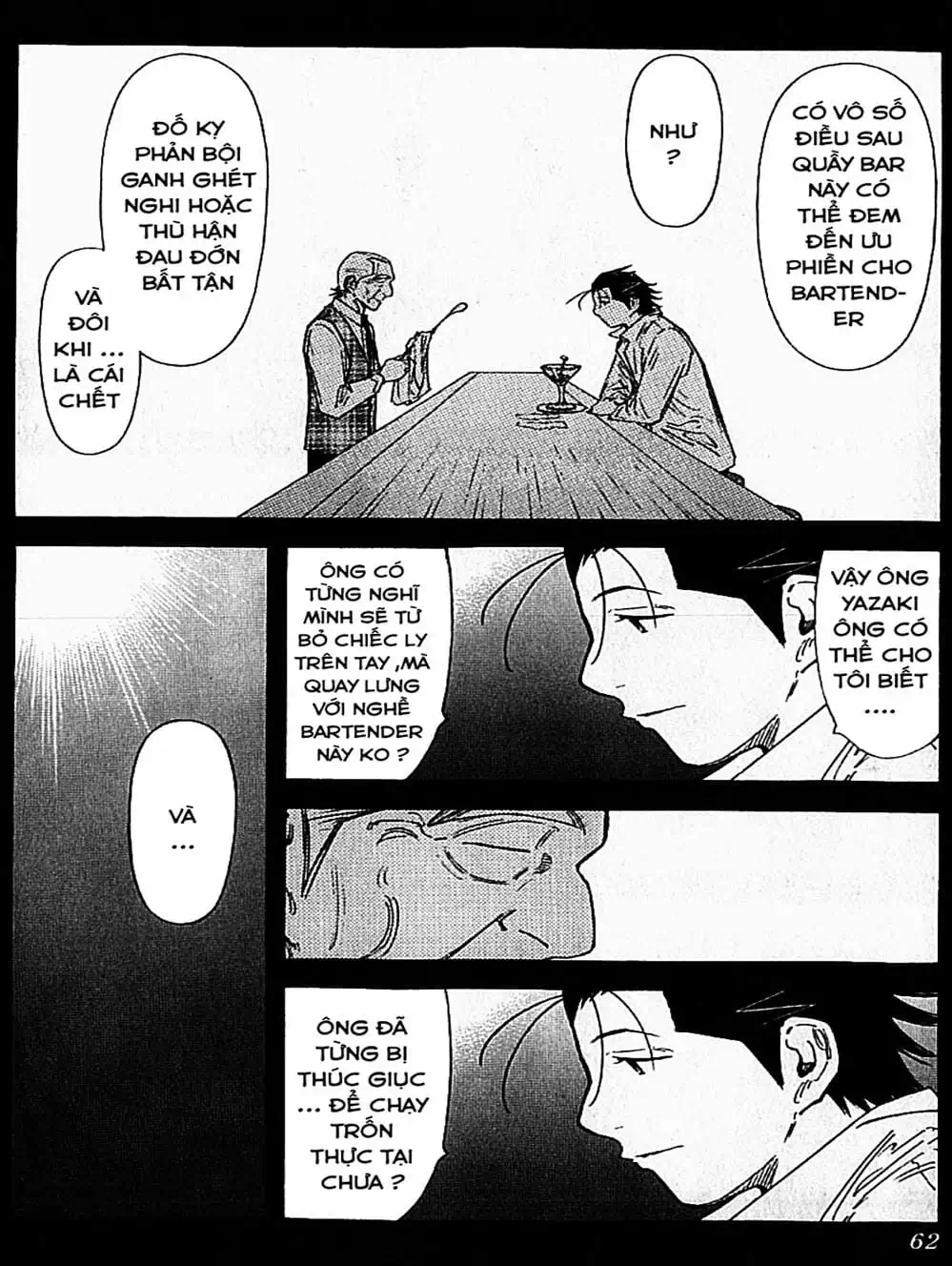 Truyện Tranh Bartender - Người Pha Chế Rượu trang 3