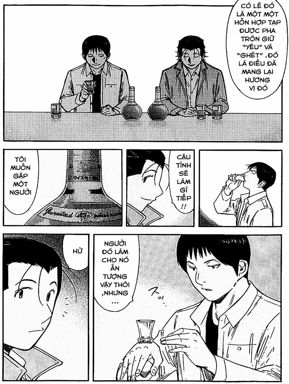 Truyện Tranh Bartender - Người Pha Chế Rượu trang 3