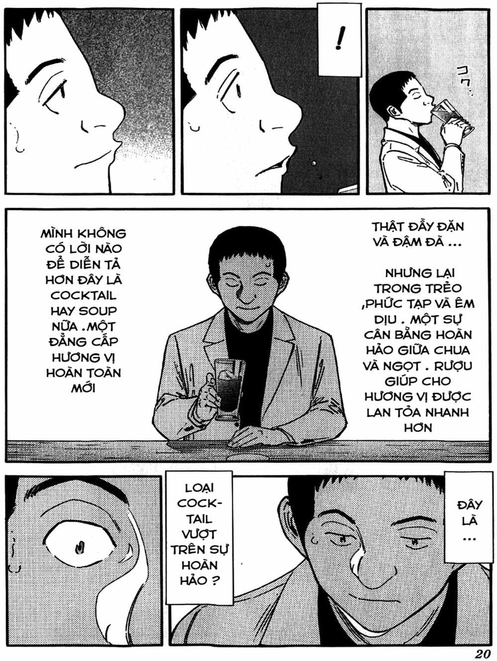 Truyện Tranh Bartender - Người Pha Chế Rượu trang 3