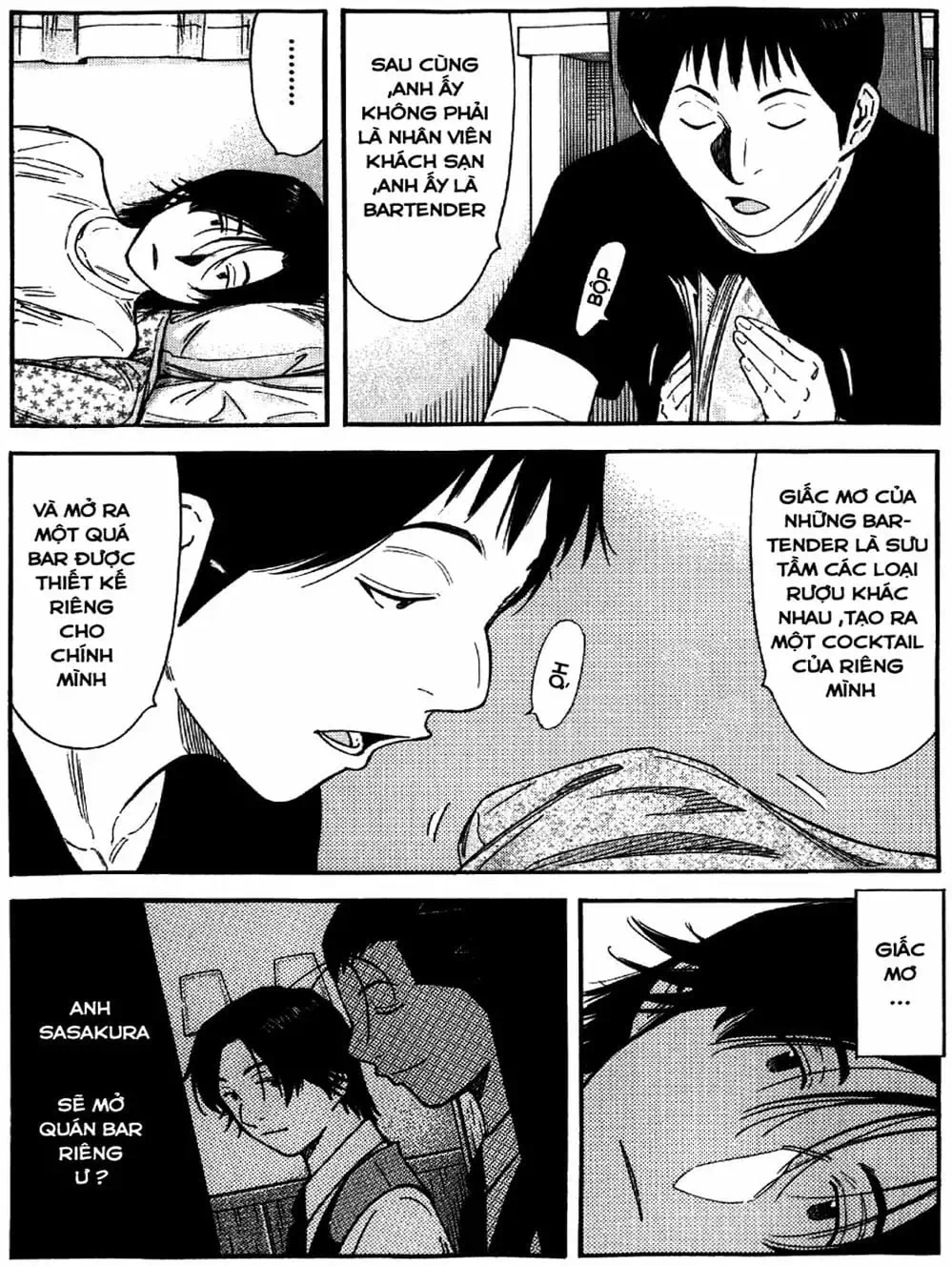Truyện Tranh Bartender - Người Pha Chế Rượu trang 3