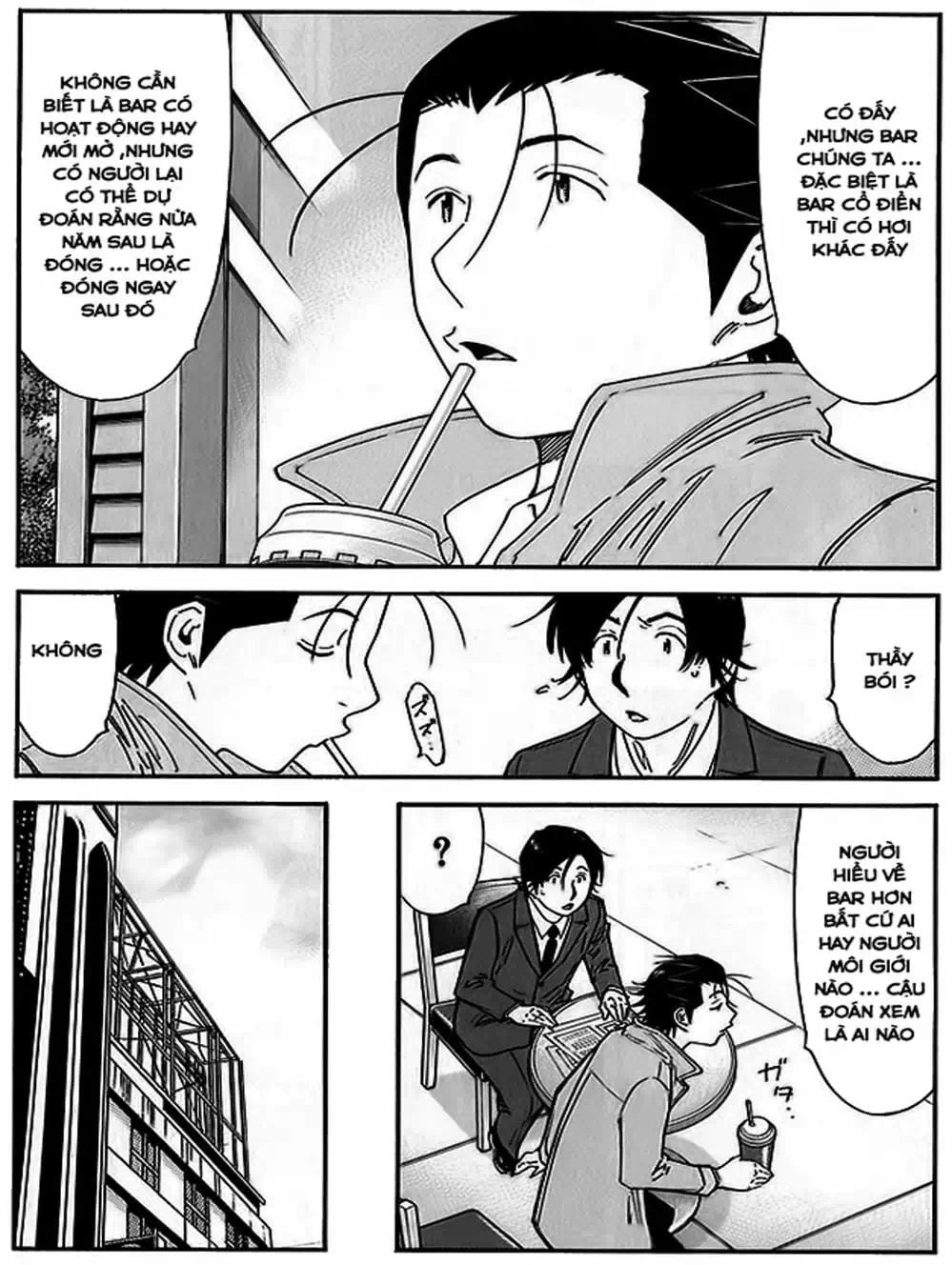 Truyện Tranh Bartender - Người Pha Chế Rượu trang 3